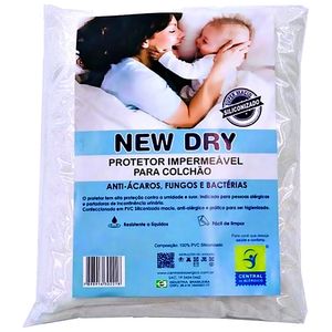 Protetor Impermeável de Colchão Dry Casal Elástico 138X188X25cm - unidade