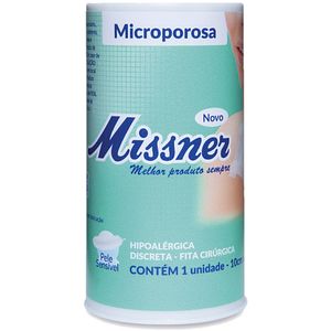 Fita Microporosa Missner - Branco 10cmx4,5m - unidade