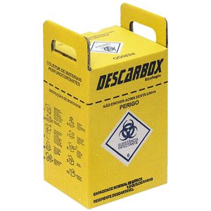 Coletor de Material Perfurocortante Premium DescarBox 1.5L - unidade