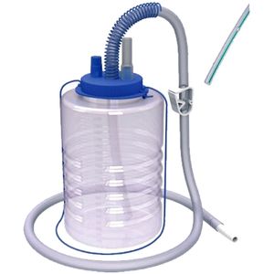 Sistema Drenagem Torácica Mediastinal Lac-Medical 2l Dreno32