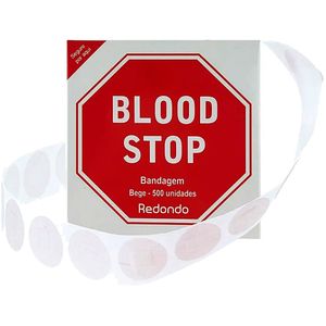 Curativo Bandagem Blood Stop Bege - 500 Unidades