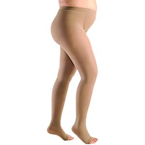 Meia-Calça Sigvaris Materna 20-30mmHg Aberta Bege P1