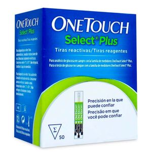 Tiras Reagentes OneTouch Select Plus - 50 tiras