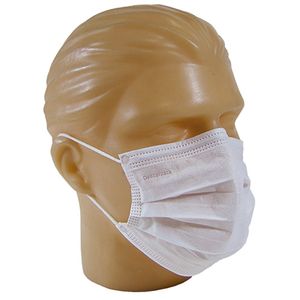 Máscara Cirúrgica Tripla com Elástico Descarpack - 50 máscaras