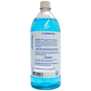 Gel para ECG CarboGel Azul 1 litro - unidade