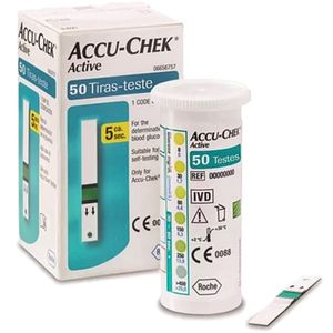 Tiras Reagentes Accu-Chek Active Roche - 50 tiras