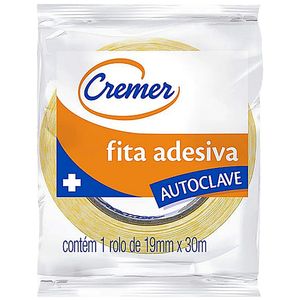 Fita Adesiva para Autoclave Cremer 19mmx30m - unidade