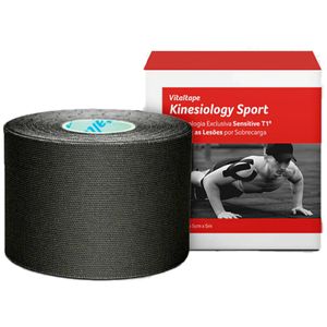 Bandagem Elástica Kinesiology Sport Azul 5cmX5m - unidade