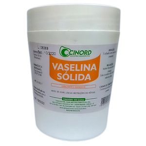 Vaselina Sólida 500g Cinord - unidade