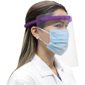 Protetor Face Shield Lite Comfort Ultra Leve Lilás - unidade