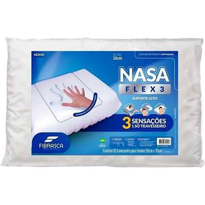 Travesseiro Nasa Flex3 Suporte Alto 50X70cm