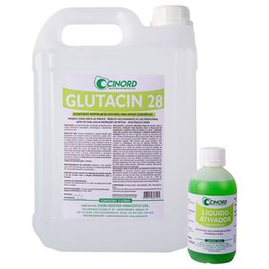 Glutacin 28 Dias - Glutaraldeido 2% - 5 Litros - Cinord