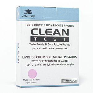 Indicador Químico Bowie&Dick CleanTest PacotePronto - unidade