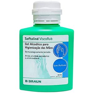 Gel Alcoólico Softalind Viscorub B.Braun 100ml - unidade