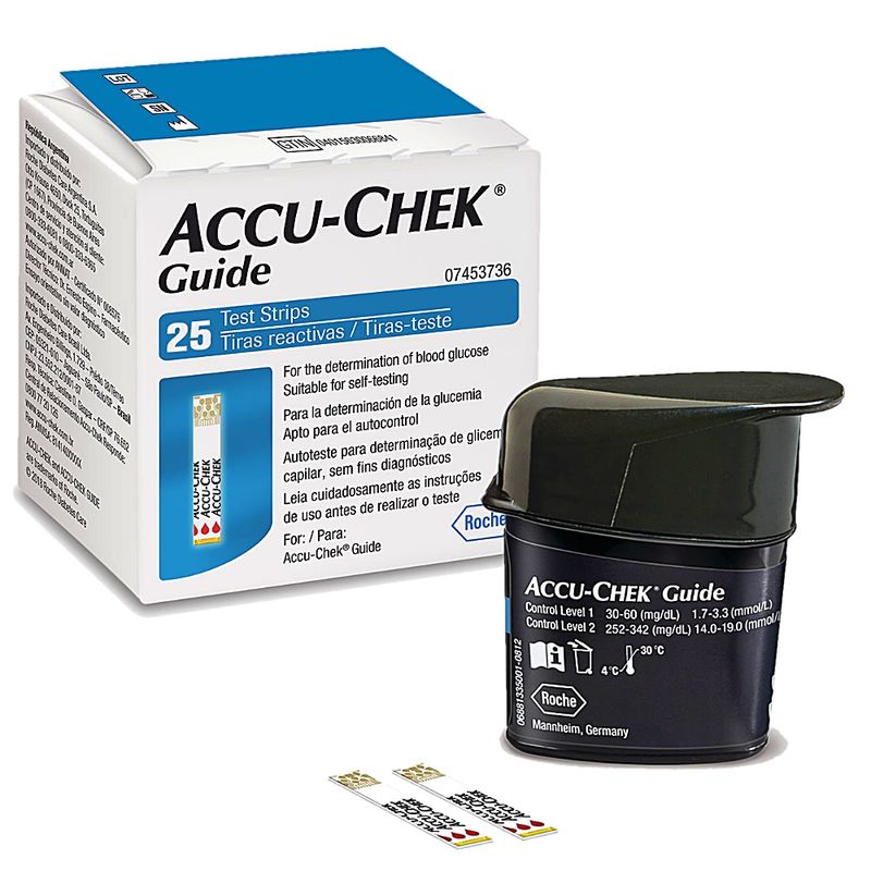 Tiras Accu-Chek Guide C/25