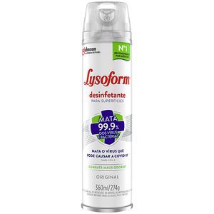 Desinfetante Lysoform Aerosol - Original - 360ml