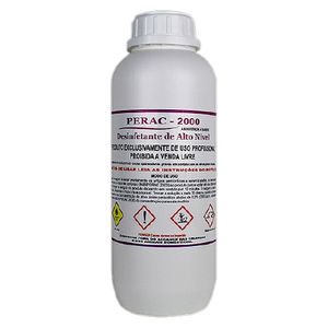 Desinfetante Perac 2000 Alto Nível 1 litro - unidade
