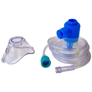 Kit de Nebulização Medicate Infantil MD1200RR Copo com Regulagem / Mangueira com Rosca