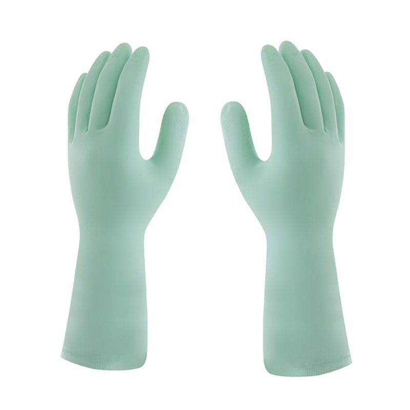 Luva-de-Latex-Forrada-Multiuso-Verde-Mucambo-PRO-250