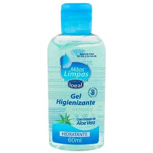 Gel Higienizante Mãos Limpas - 60 Ml - Ideal