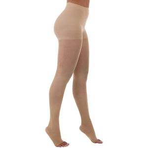 Meia-Calça 6000 Venosan - 20-30mmHg - Bege - Pé Aberto - Tamanho XG