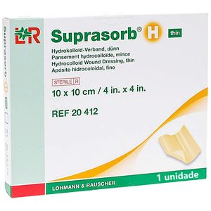 Suprasorb H Hidrocoloide 20412 Extra-Fino 10X10cm - unidade