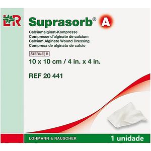 Curativo Suprasorb A Alginato Calcio 20441 10x10cm - unidade