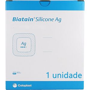 Curativo Biatain Silicone AG Coloplast 39638 12.5x12.5cm - unidade