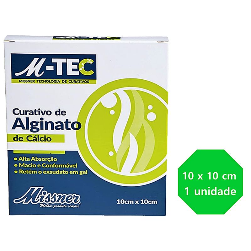 Curativo-Alginato-Calcio-M-Tec-10x10cm-Informacoes