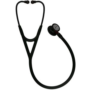 Estetoscópio Littmann Cardiology IV 3M Black Smoke Vermelho 6200