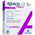 Curativo-Aquacel-AG-Foam-Convatec-420681-10x10cm-Embalagem