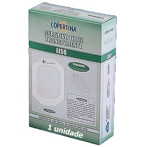 Curativo Filme Copertina Transparente Liso 10x12cm - unidade