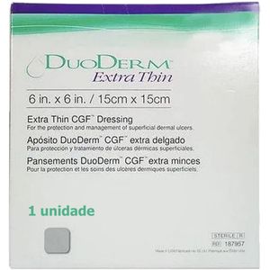 Curativo DuoDERM Convatec Extra Fino 15x15cm - unidade