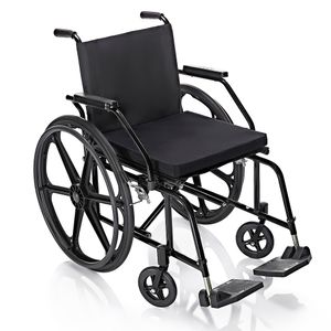 Cadeira de Rodas PL4001 Prolife - Dobrável - Pneu Maciço