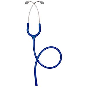 Tubo em Y Haste e Olivas para Estetoscópio Spirit MD Azul Marinho (compatível Littmann)