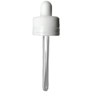 Conta Gotas com Tampa e Bulbo de Borracha 1ml - unidade