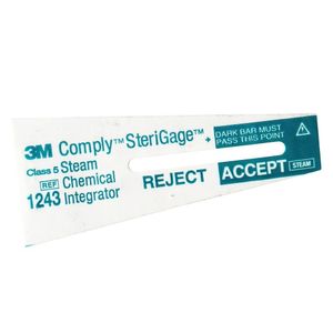 Integrador Químico Comply Sterigage 1243A para Vapor - unidade