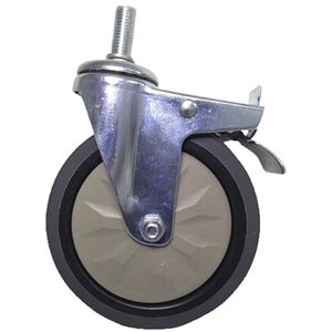 Roda para Cadeira Zimex ALK699 / FST7801 Metal - unidade