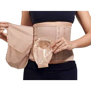 Cinta Bolsa Colostomia Chocolate Tam P Longa - unidade