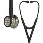 estetoscopio-littmann-cardiology-iv-3m-preto-champagne-perfil