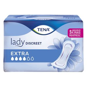 Absorvente Tena Lady Discreet Extra - Com 20 Unidades