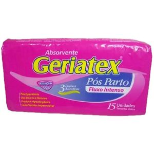 Absorvente Pós-Parto Geriatex - 15 unidades