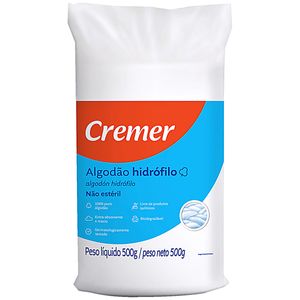 Algodão Hidrófilo Cremer 500g - unidade