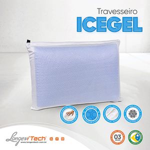 Travesseiro Ice Gel Longevitech