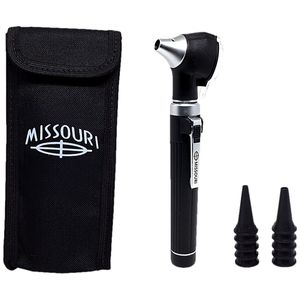 Mini Otoscópio LED Missouri - Preto