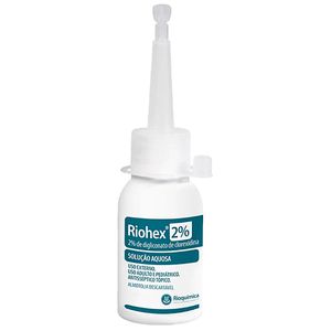 Riohex 2% Solução Aquosa Rioquímica 100ml - unidade