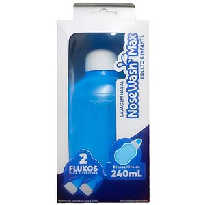 Dispositivo para Lavagem Nasal Nosewash Max - Adulto/Infantil - 240ml