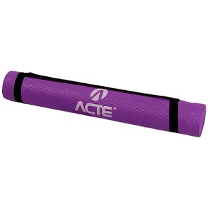 Tapete Antiderrapante Yoga Mat Acte Sports T10 Roxo - unidade