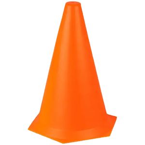 Cone para Treino Kallango 24cm sem Orifício Laranja - unidade