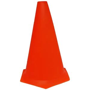 Cone para Treino Kallango 24cm sem Orifício Vemelho - unidade